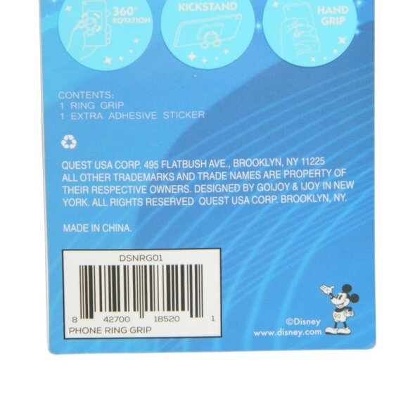 3 for/ $25 Minnie or Mickey Mouse Phone Ring Grip and Kickstand (U-PICK) - Picture 12 of 12
